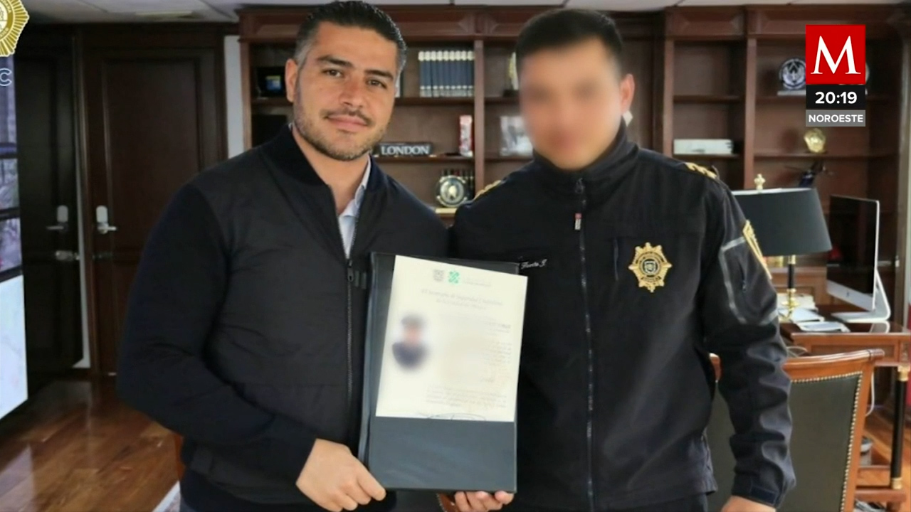 SSC asciende a policías que frustraron robo en Patriotismo: "son ejemplo de orgullo"
