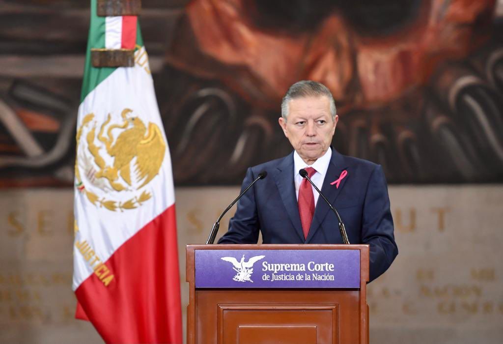 Arturo Zaldívar, ministro presidente de la SCJN. (Especial)