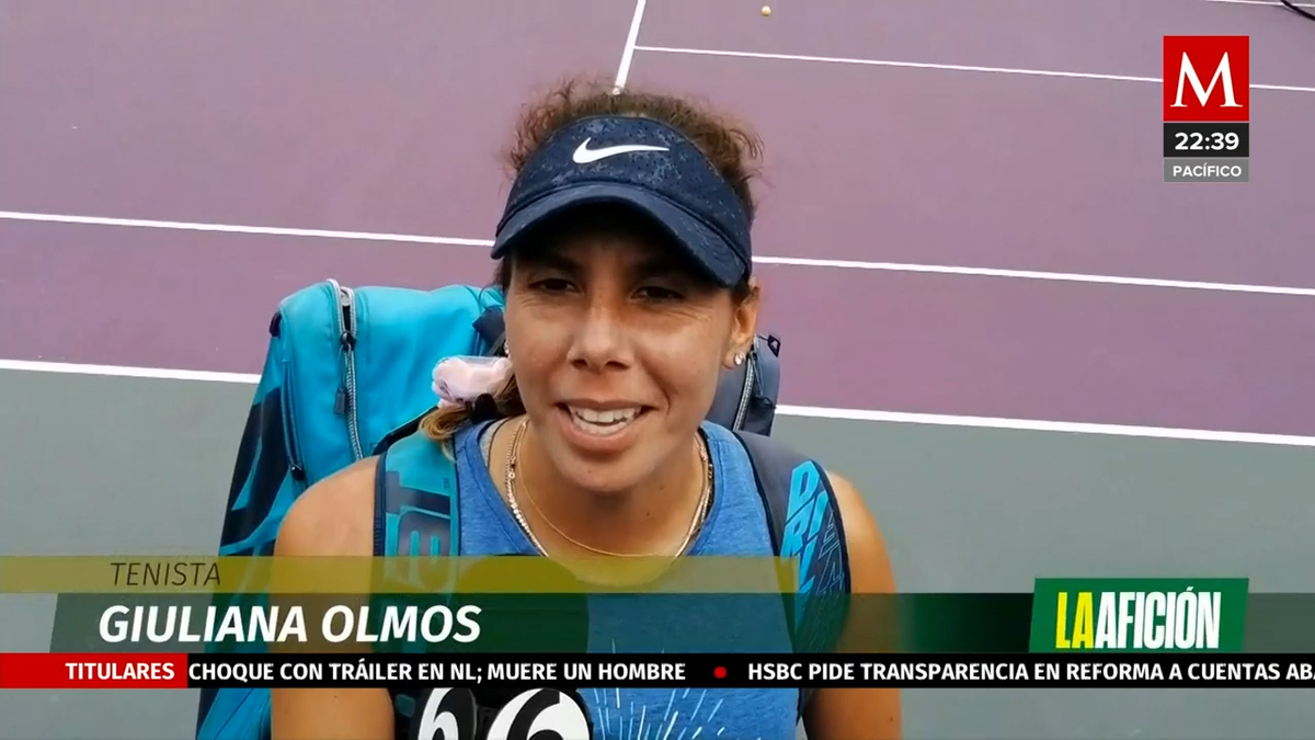 Giuliana Olmos espera mostrar su mejor versión en el Guadalajara Open