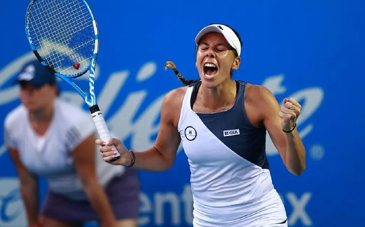 Giuliana Olmos vuela a los cuartos de final en Guadalajara. (Cortesía)