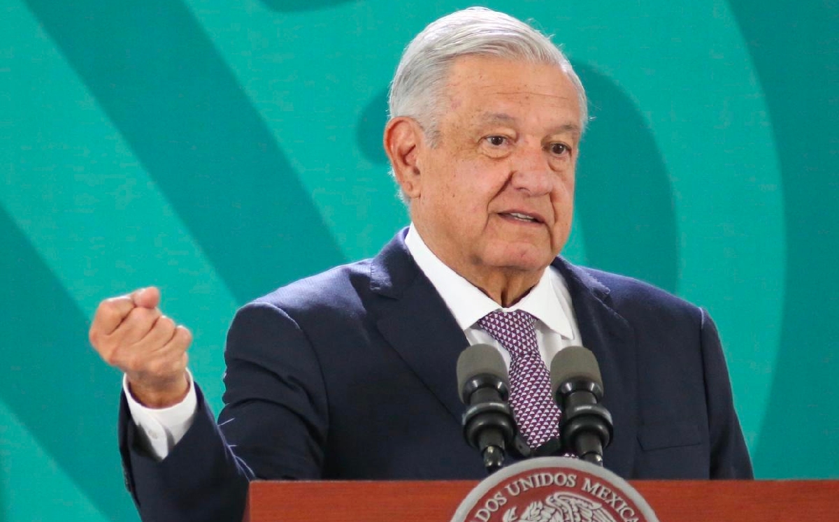 El presidente López Obrador en su conferencia mañanera desde Tamaulipas. | Ariel Ojeda