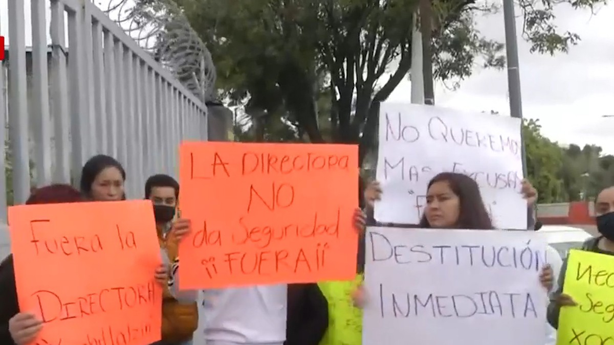 Protestan por agresión a padre de familia en un kínder