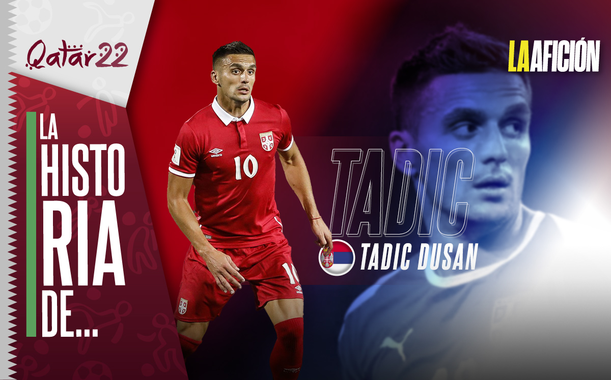 Dusan Tadic, figura de la selección de Serbia para Qatar 2022