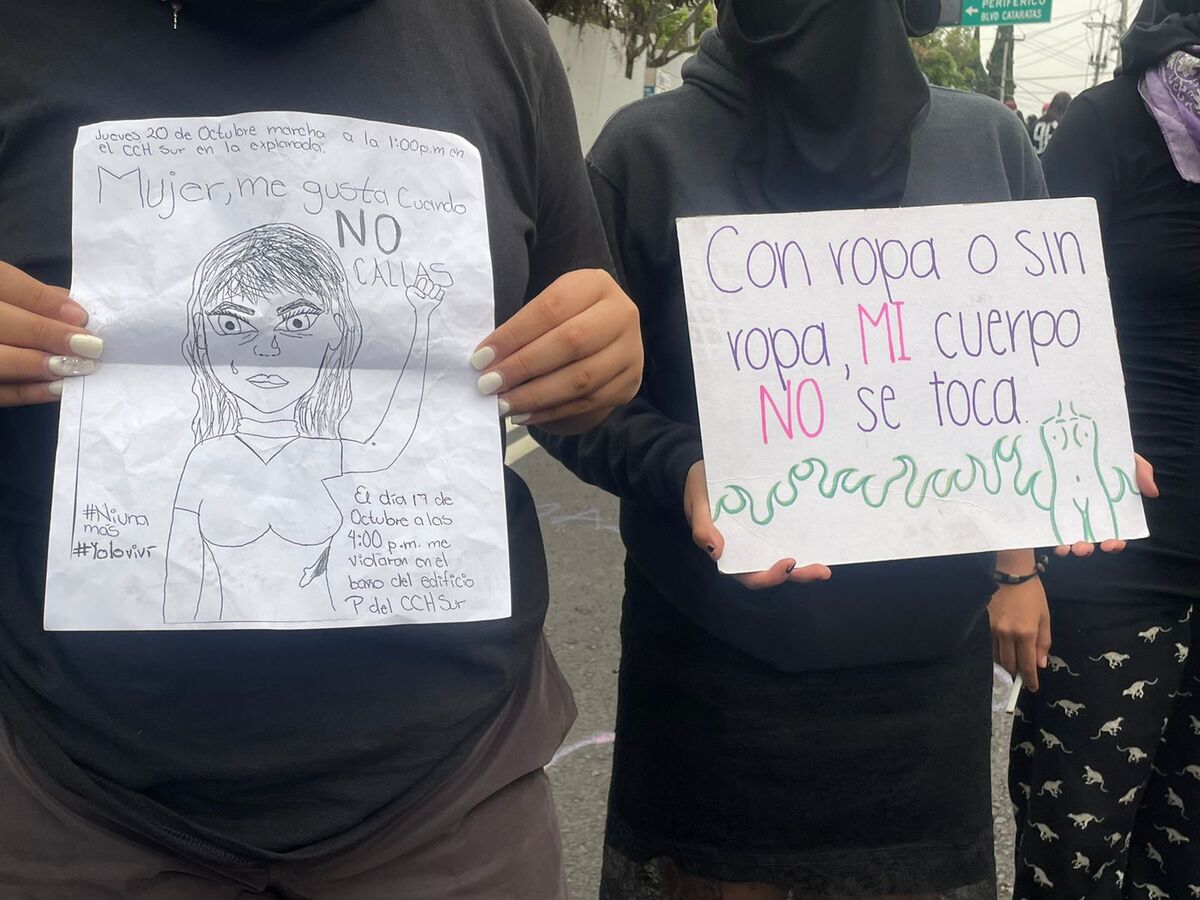 La agresión se registró en los baños del edificio P, entre las 15:00 y 17:00 horas.