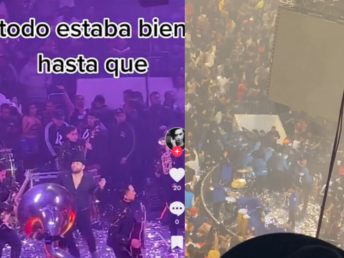 Luis R Conriquez en Pachuca. (Captura)