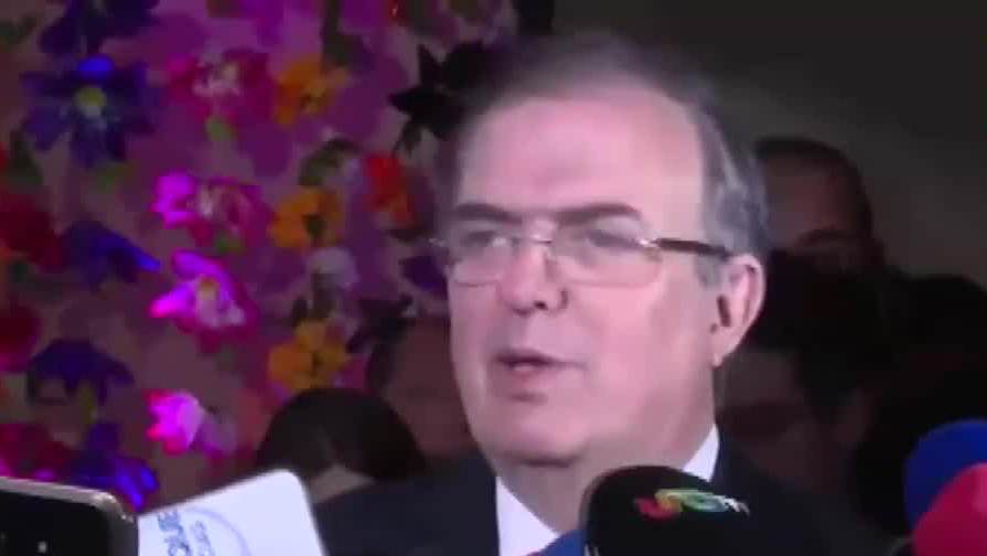 Marcelo Ebrard da la bienvenida a venezolanos
