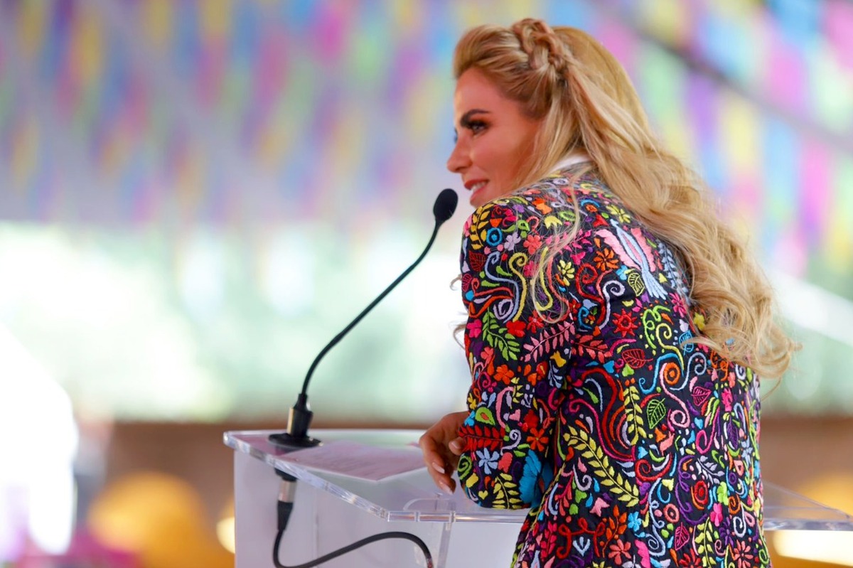 La presidenta del DIF Oaxaca dio su sexto informe de actividades. (Especial)