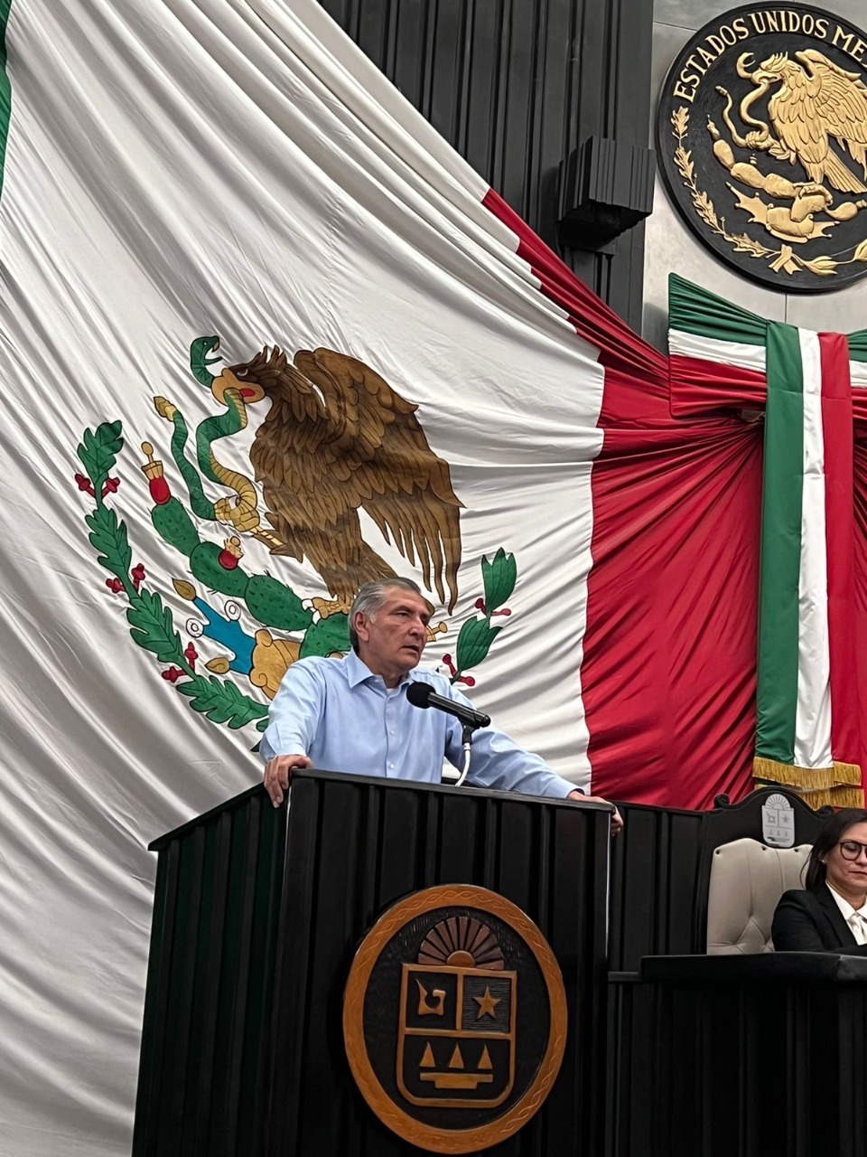 El secretario de Gobernación, Adán Augusto López. (Rafael Martínez)