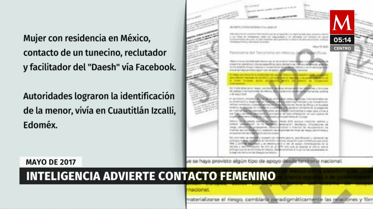Terroristas intentaron reclutar a personas desde México:inform