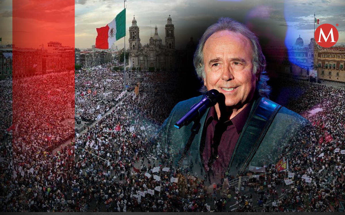 Joan Manuel Serrat en el Zócalo | Milenio