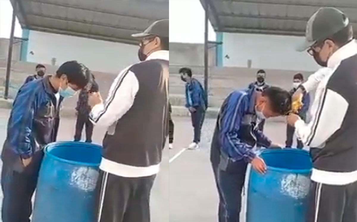 Maestro corta el cabello de sus alumnos "por disciplina" y lo suspenden