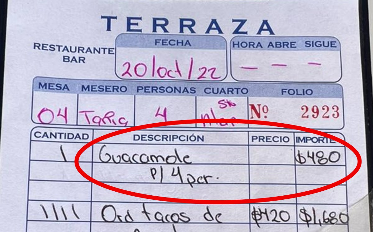 Mujer acusa que Terraza cobró de más (Especial)