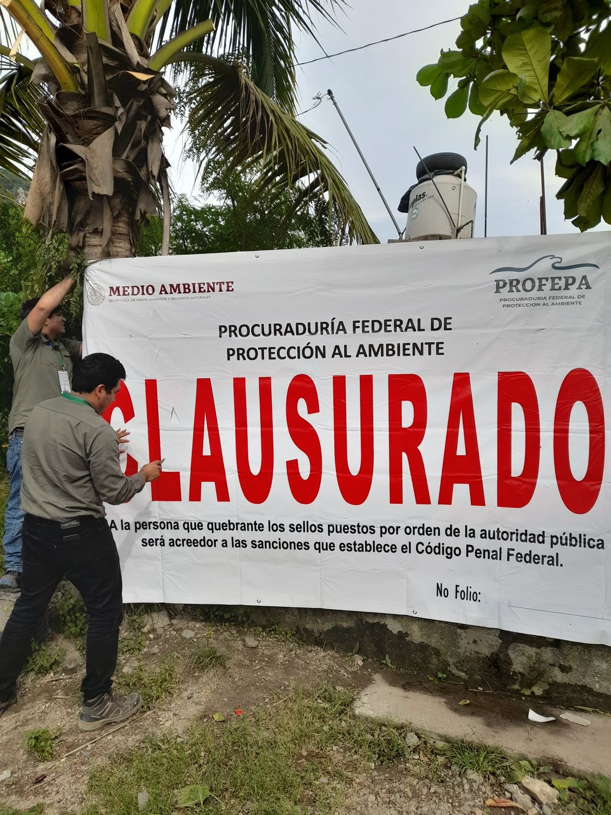 Profepa en Colima clausuro un relleno sanitario por irregularidades y manejo inadecuado. (@PROFEPA_Mx)