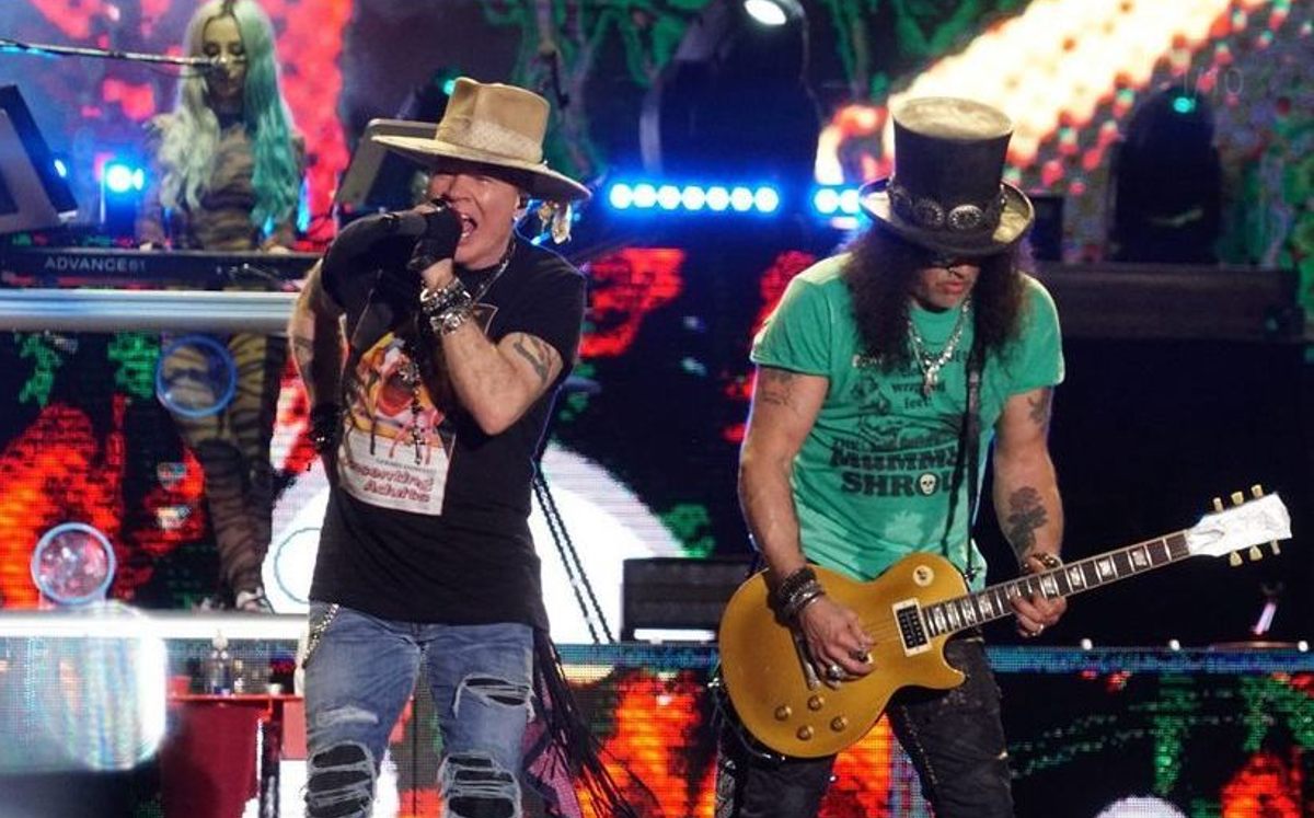 Concierto de Guns N' Roses CdMx (Instagram: besalel_)