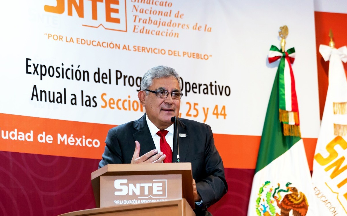 Alfonso Cepeda Salas, secretario general del SNTE | Especial