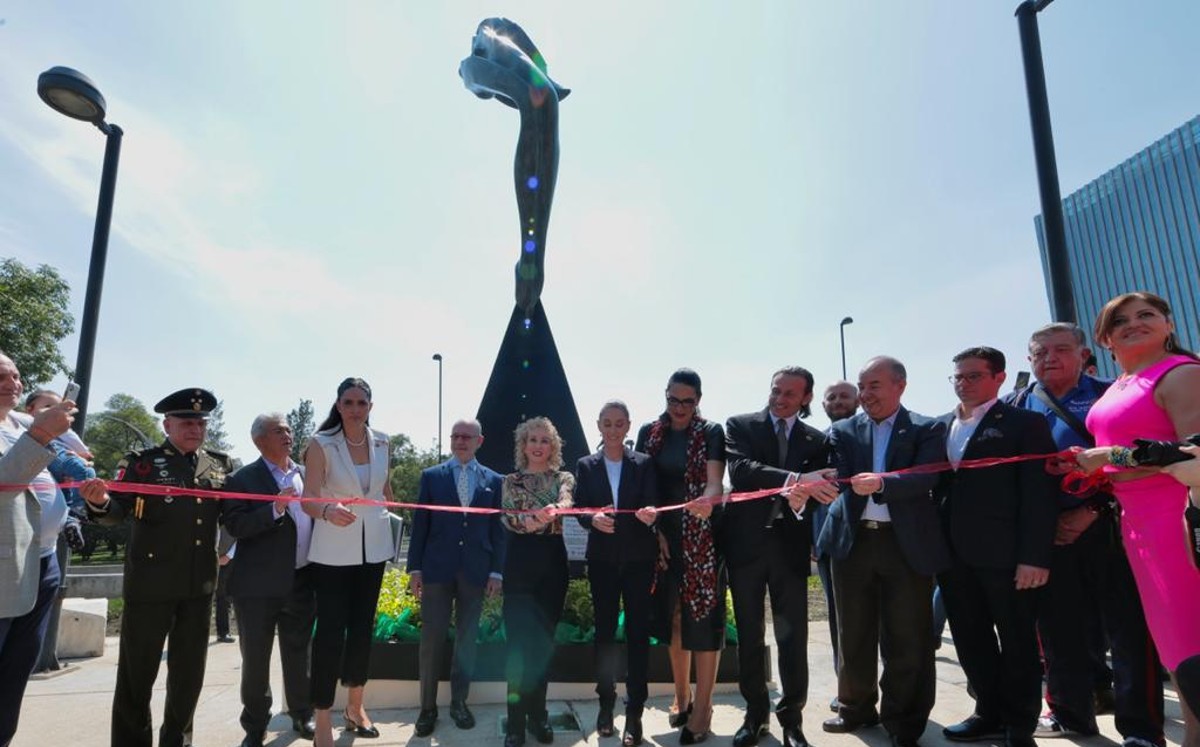 Comunidad hispanojudía dona escultura a CdMx. | Especial