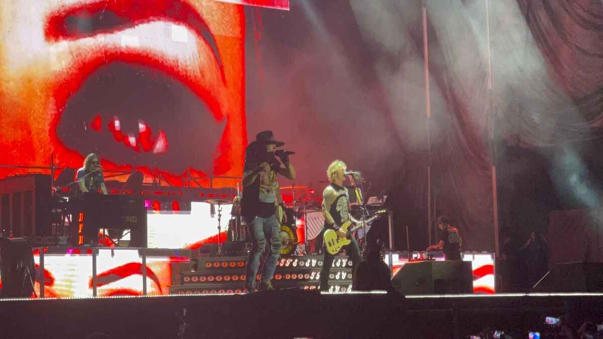 Guns N' Roses se presenta en Monterrey. Foto: Uriel Reyna