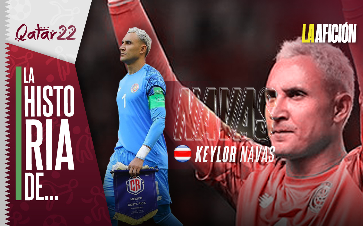 Keylor Navas, portero de Costa Rica en Qatar 2022
