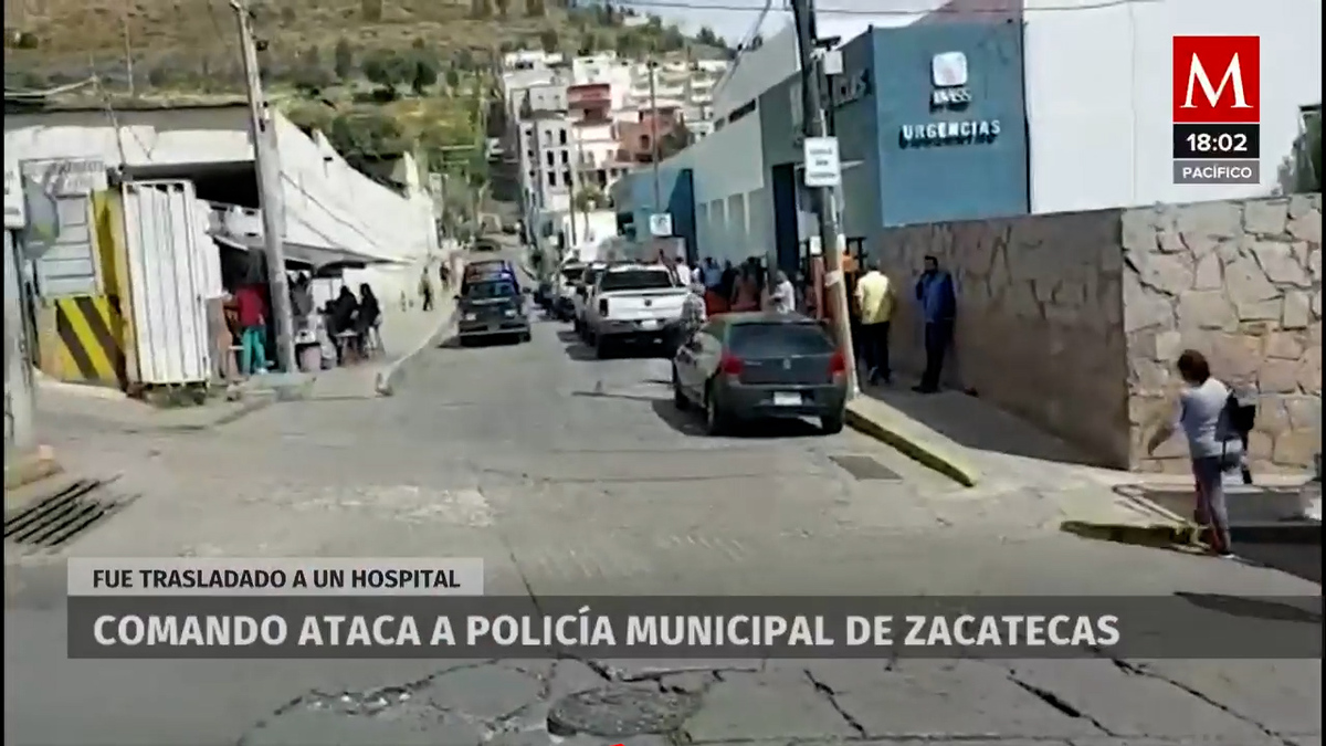 Zacatecas. Comandante de la policía de Guadalupe sufre ataque