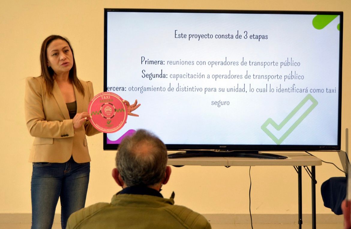 Claudia Espinosa Castillo, directora de prevención del Delito. (Cortesía)