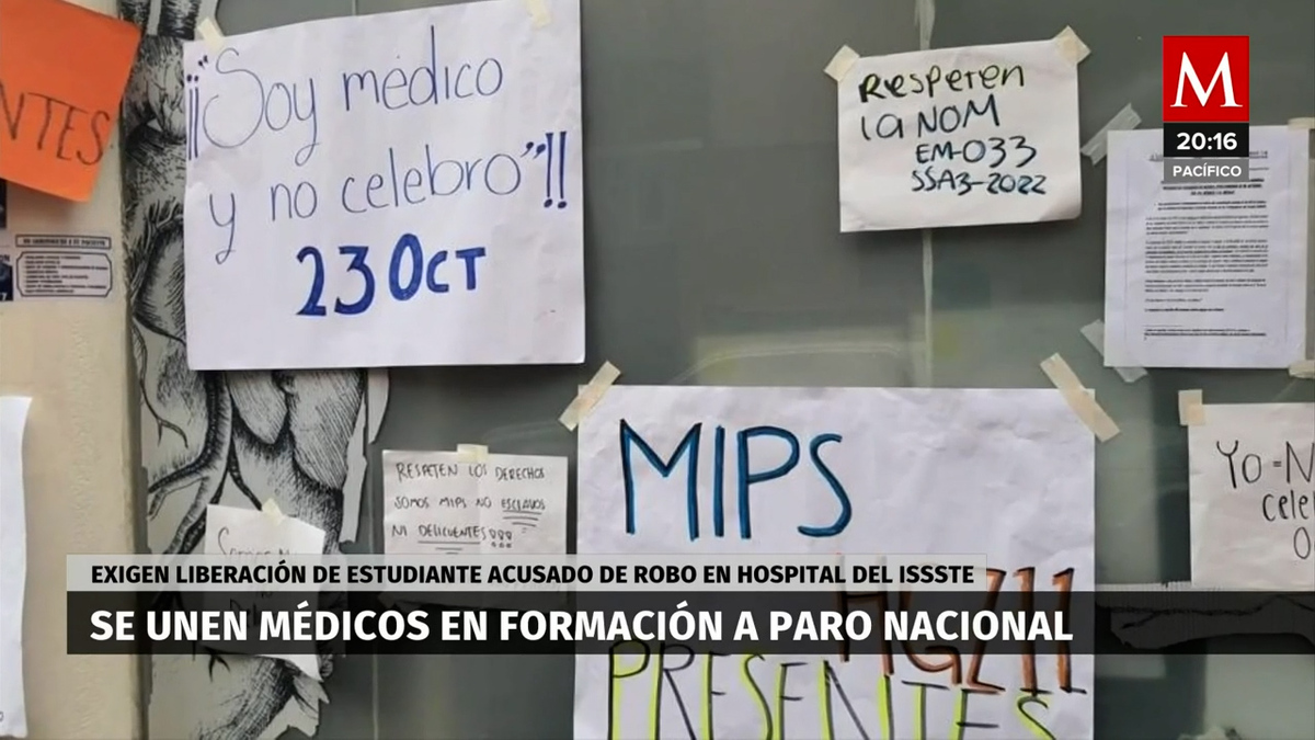 Médicos en formación alistan paro nacional en defensa de médico