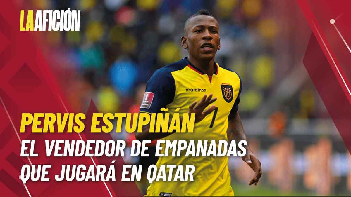 Pervis Estupiñán, de vender empanadas a figura de Ecuador en Qatar