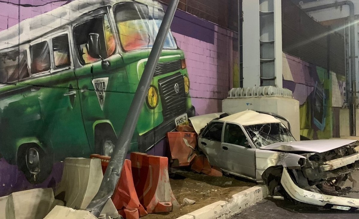 El accidente ocurrió en la Calzada Ermita Iztapalapa. | César Velázquez