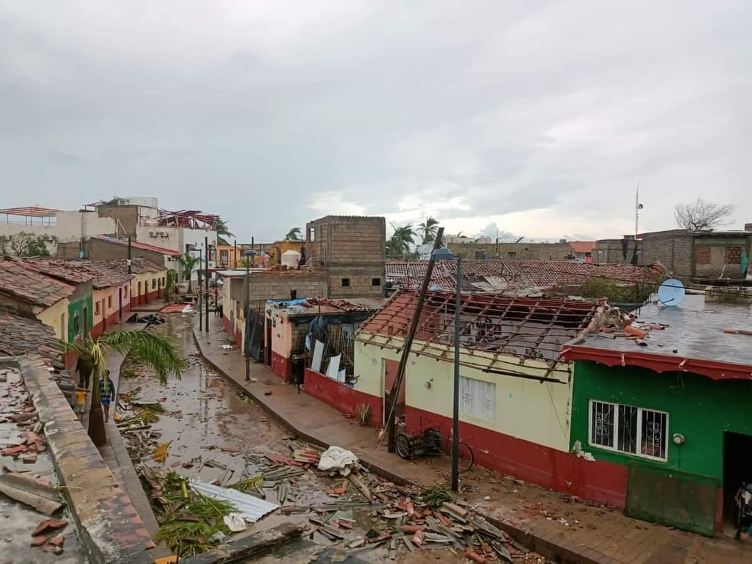 Cientos de viviendas resultaron afectadas. (Salvador Arellano)
