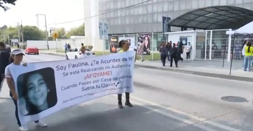 Familiares de Paulina Camargo se manifiestan | Alfredo Fernández