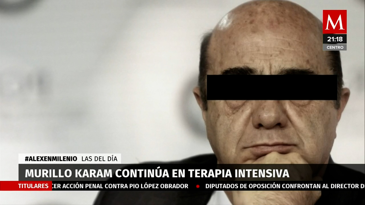 Jesús Murillo Karam, con carótida obstruida; sigue hospitalizado
