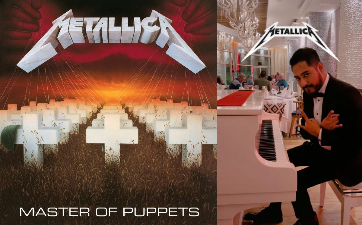 Pianista viral toca 'Master of Puppets' (TikTok).