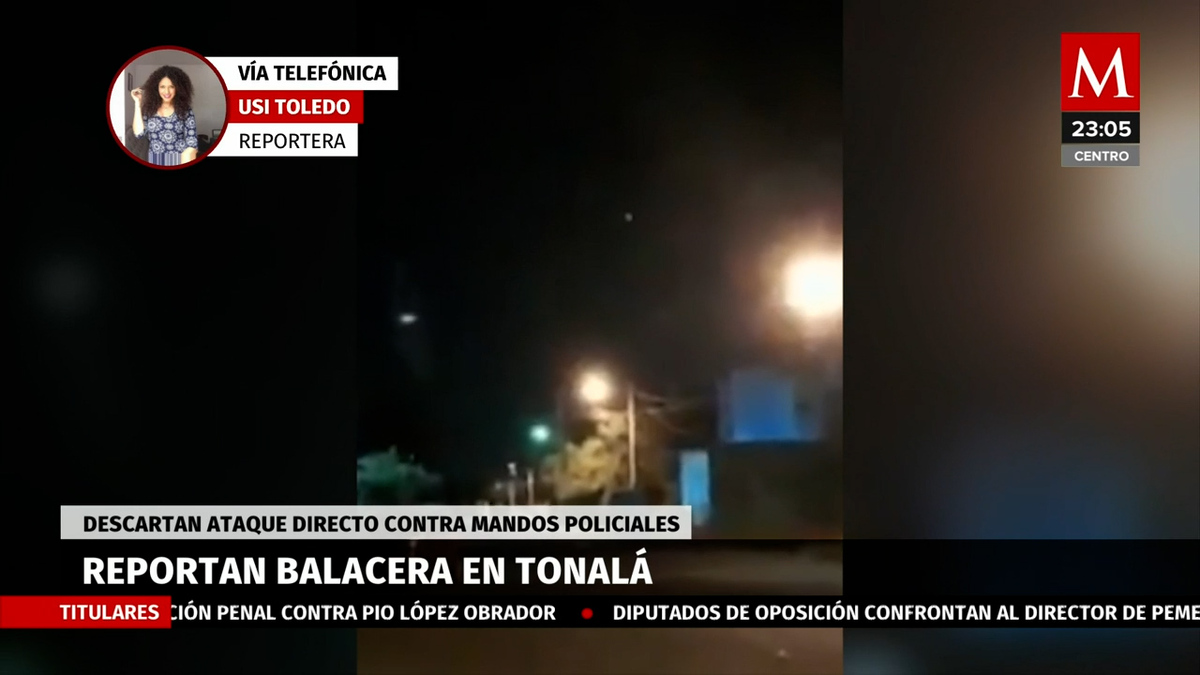 Se reporta una balacera en Tonalá, Jalisco
