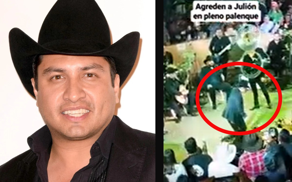 Agreden a Julión Álvarez en presentación | ESPECIAL