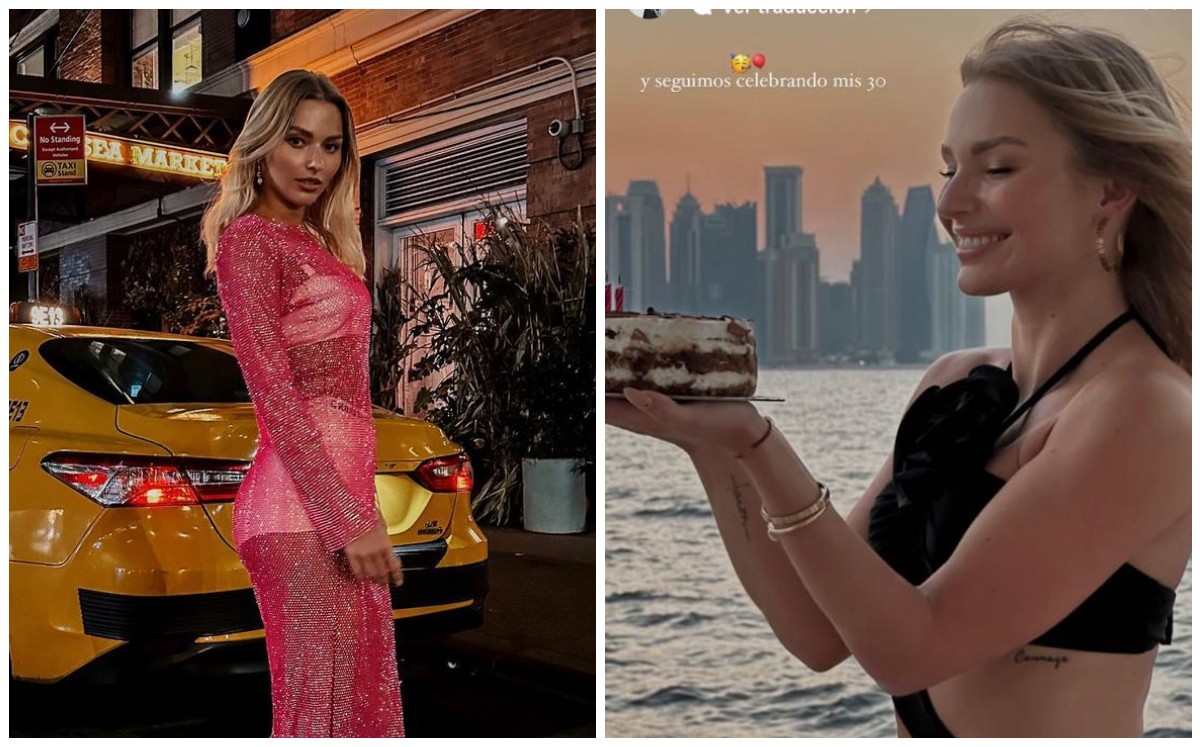Irina Baeva celebra su cumpleaños con increíbles fiestas en Qatar y NY (Instagram).