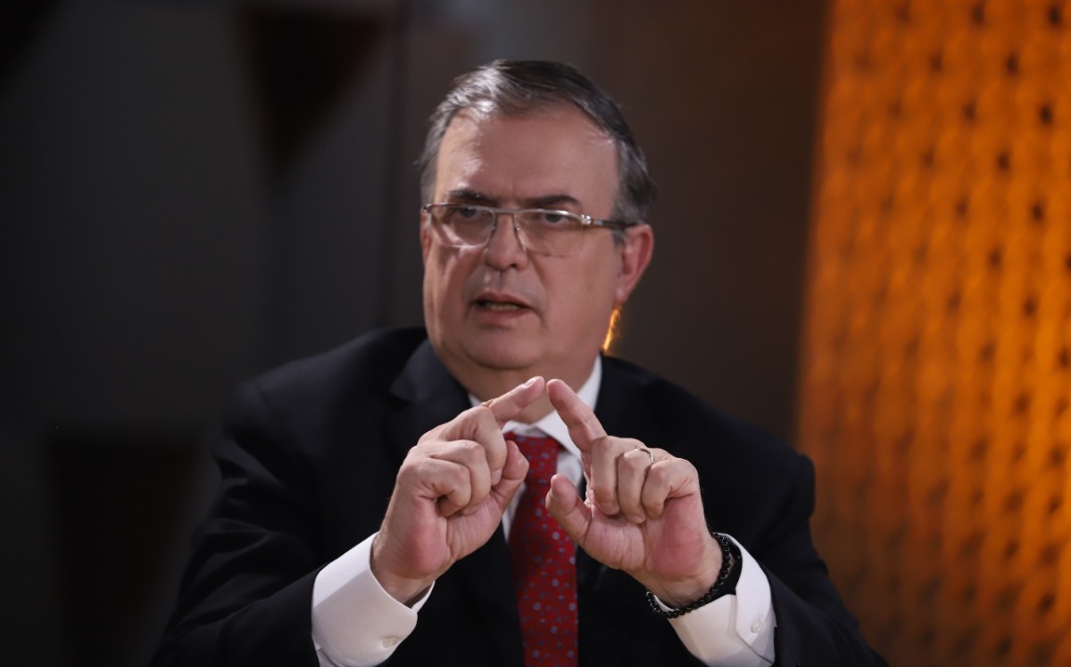 Marcelo Ebrard. | Naomi Antonio