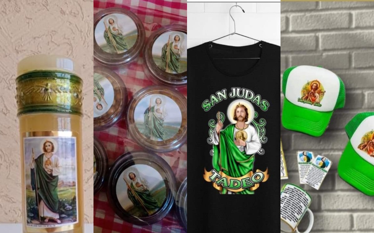 Mercancía de San Judas Tadeo. (Especial)