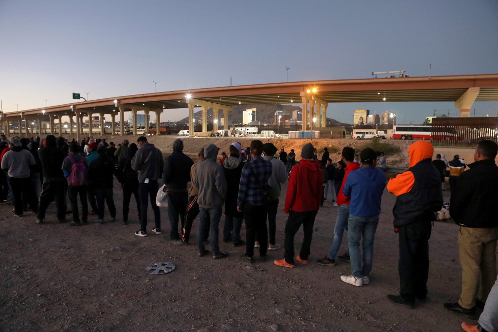 Los migrantes venezolanos buscan ingresar a Estados Unidos. (AFP)