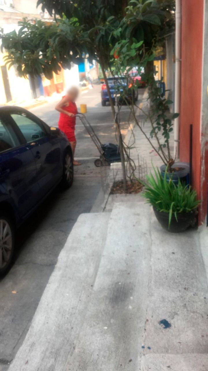Dos mujeres fueron captadas lastimando a los perritos. (David Monroy)
