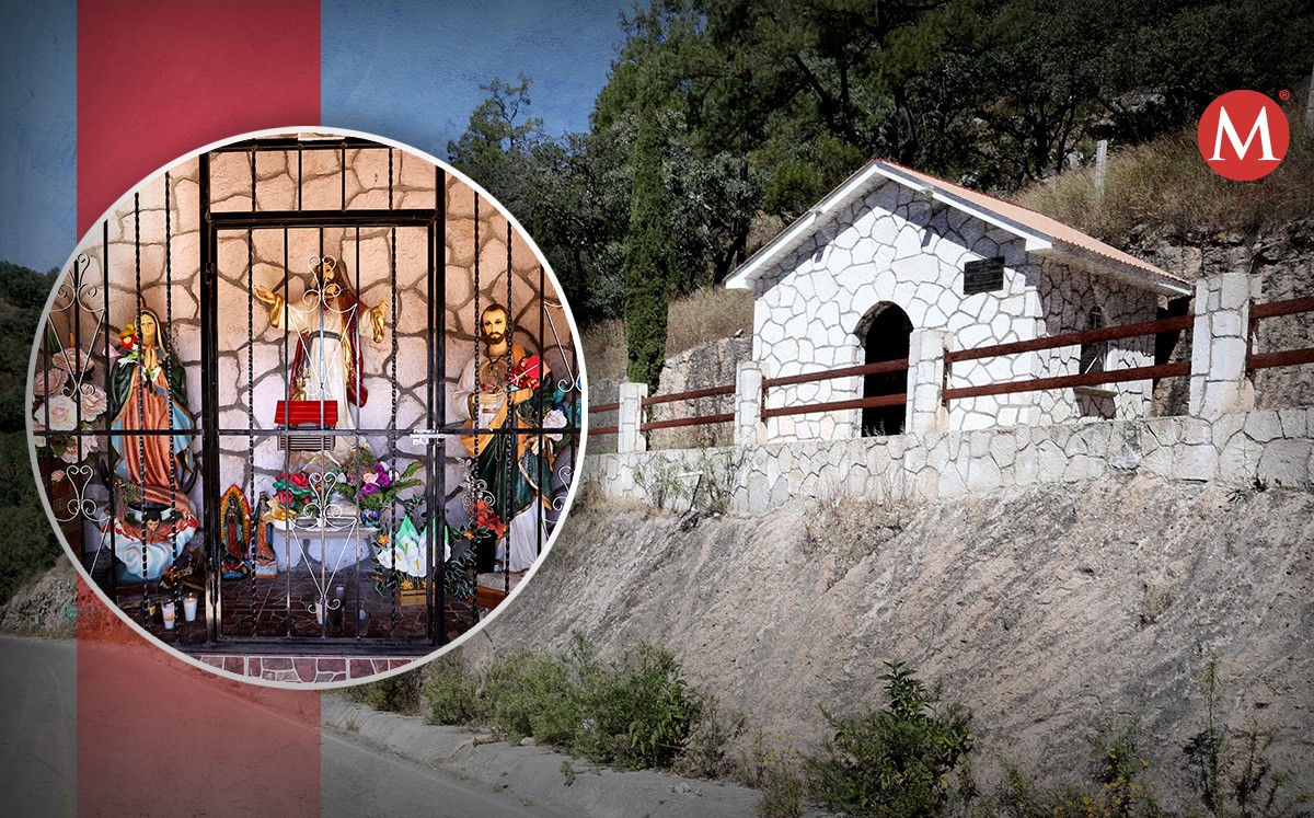 La capilla de San Judas que parece penthouse: "Sólo 'El Chueco' podría hacer algo así". | Especial