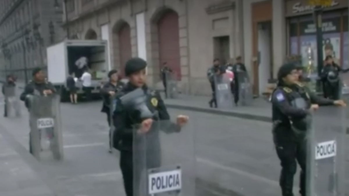 Cierre de calles en CdMx por cuarto informe de labores de Omar García