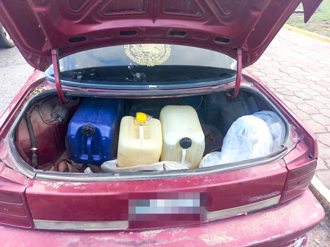 Decomisan combustible en la Región Tula. (Cortesía)