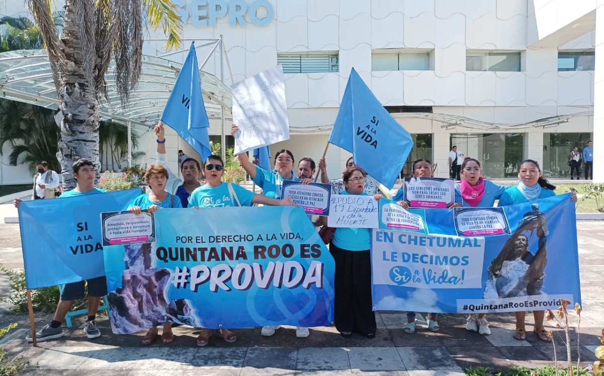 Los grupos provida también tienen contemplado recurrir a amparos. | Rafael Martínez