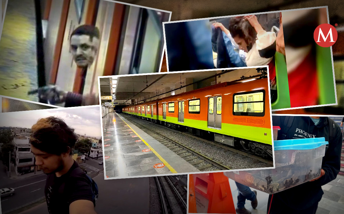Incidentes en Metro de CdMx. (Especial)
