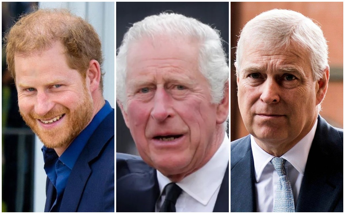 Rey Carlos III quiere impedir que príncipes Harry y Andrés actúen en su nombre (Instagram).