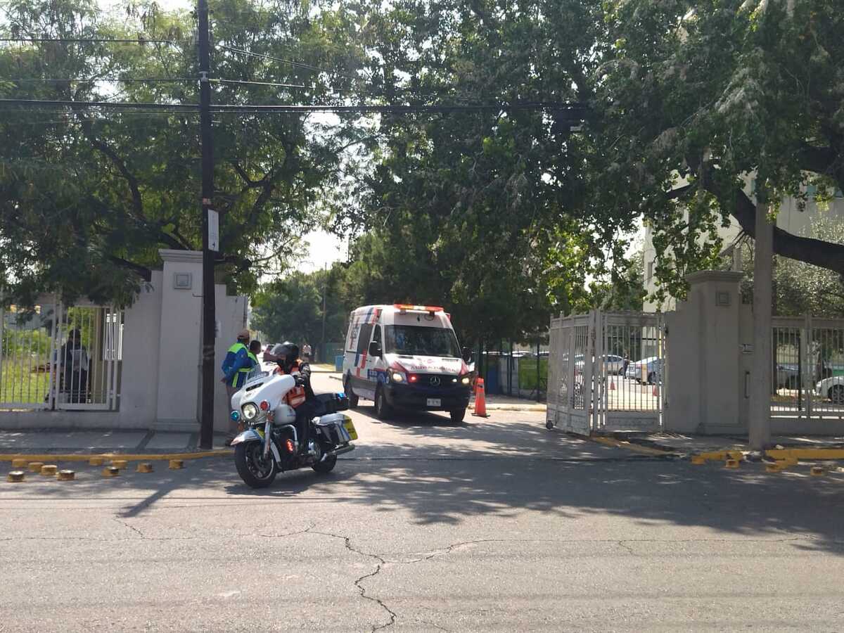 Durante el traslado se implementó un dispositivo de seguridad comandado por Protección Civil de Nuevo León. Foto: Sandra González