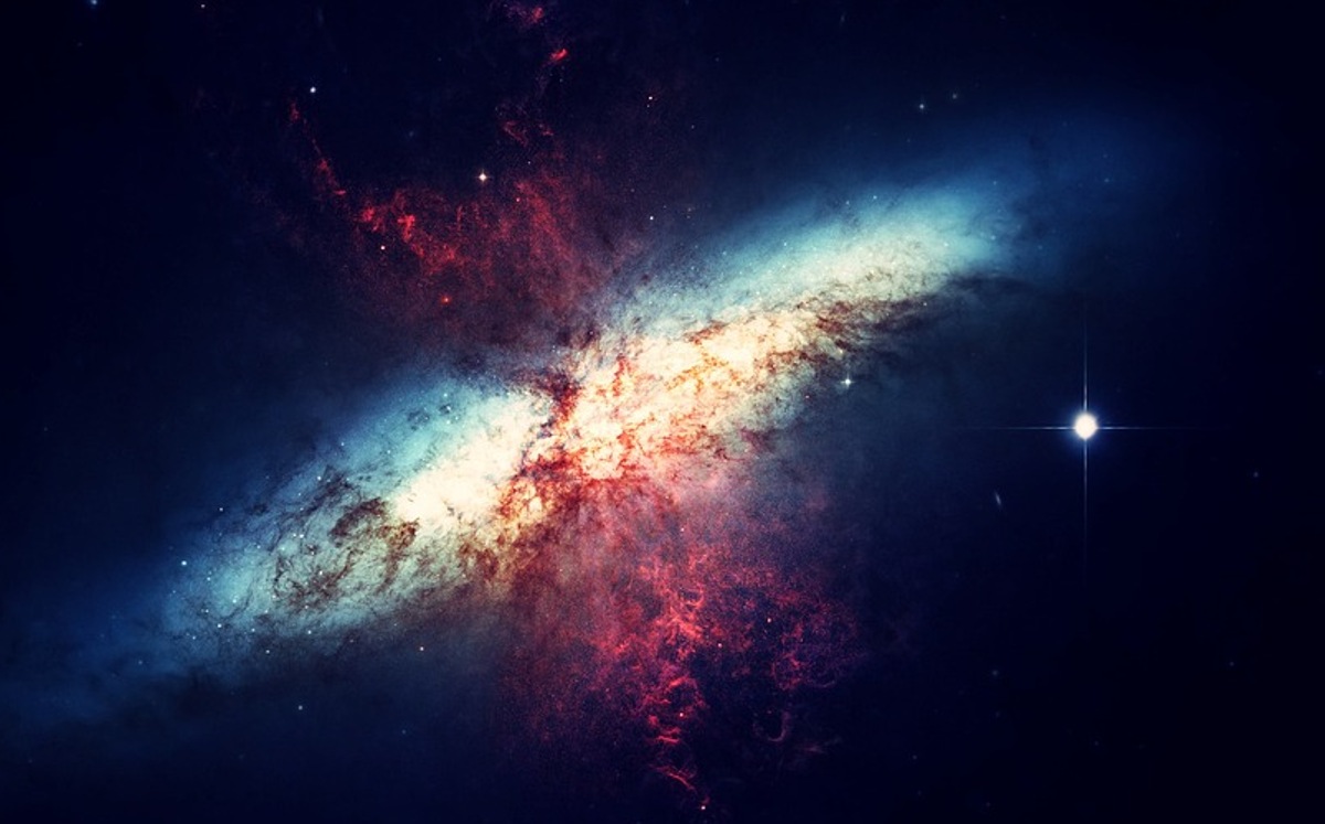 Gran destello por colapso de estrellas (Pixabay)