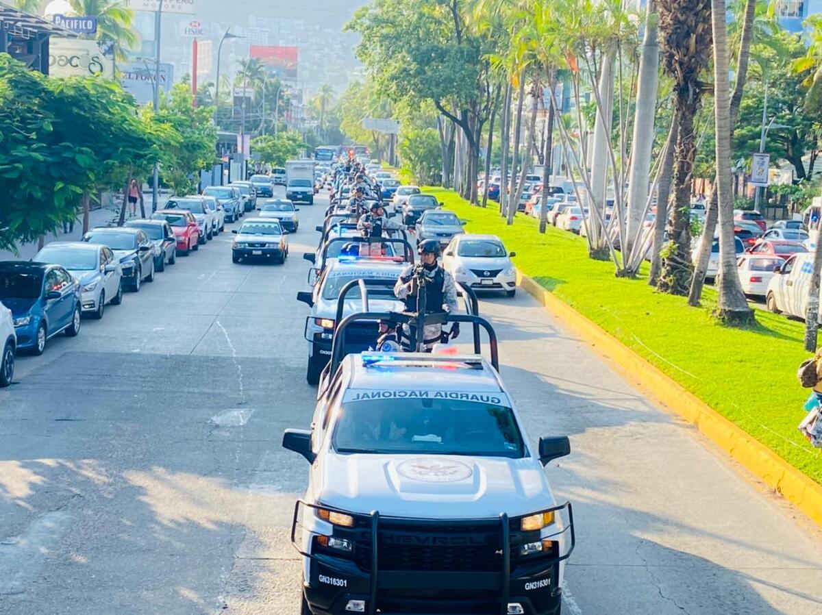 Recorrieron las calles del puerto. (Javier Trujillo)