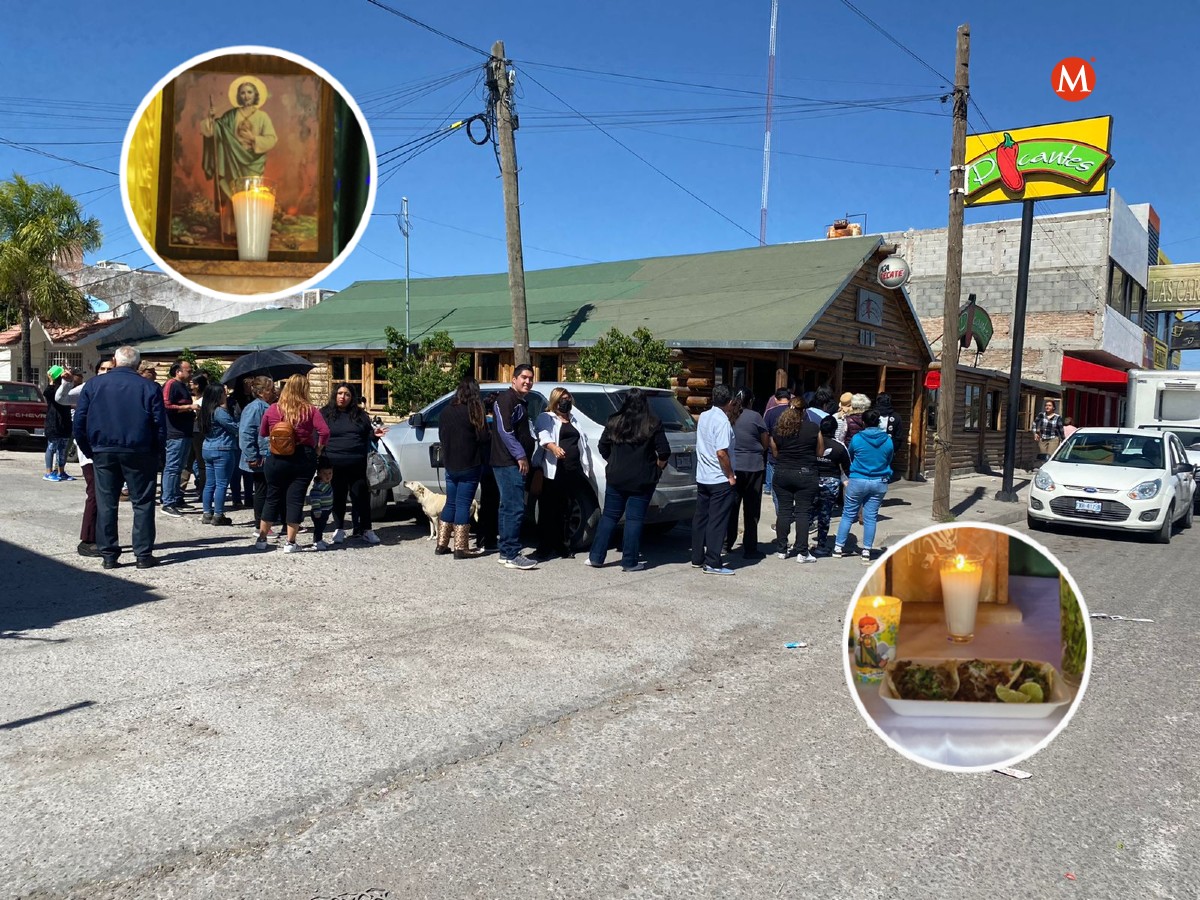 Taquería de Gómez Palacio ofrece a San Judas Tadeo tacos como reliquia desde hace 20 años | Milenio Digital