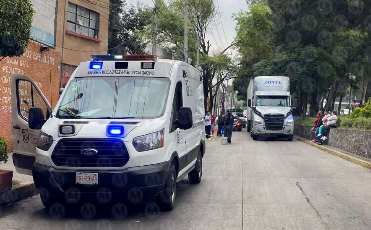 El accidente ocurrió en los carriles laterales de Río Churubusco. | Jorge Becerril