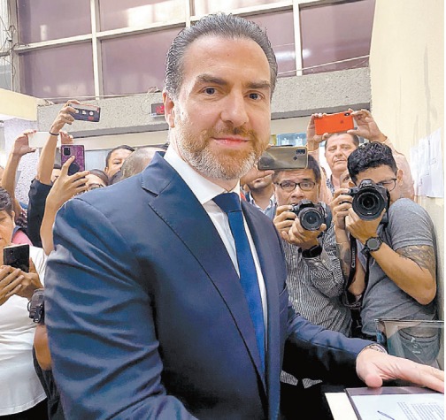 Descartó tener problemas con el Ejecutivo. Kevin Recio
